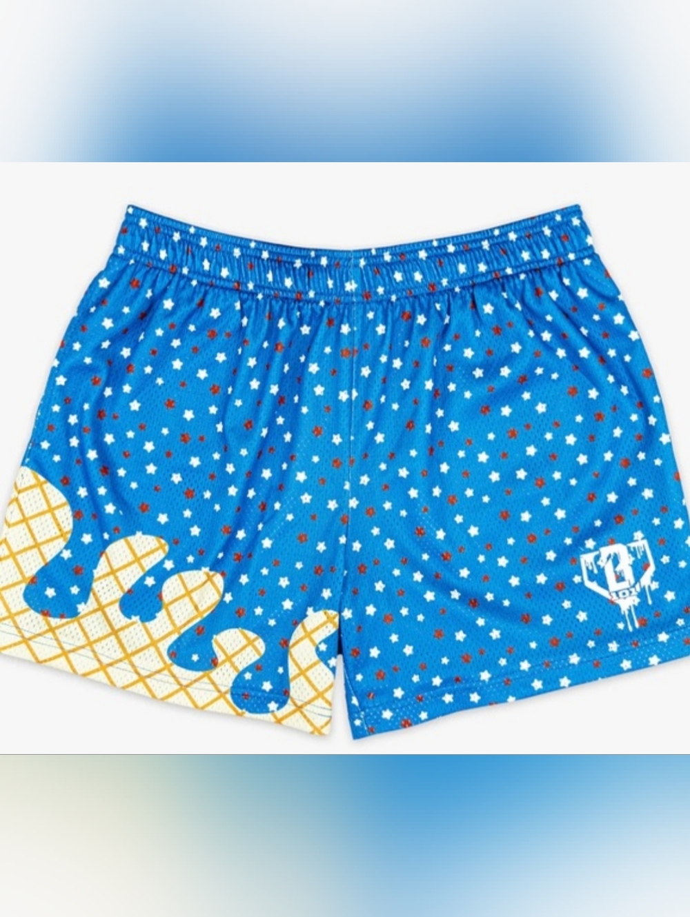 Baseball Lifestyle 101 Ice Cream Shorts Size Youth Large
